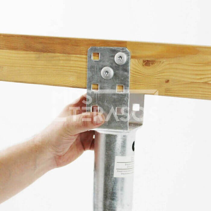 Kruvivundament U - 101x1085x1.8 M12 EXTRA - Image 2