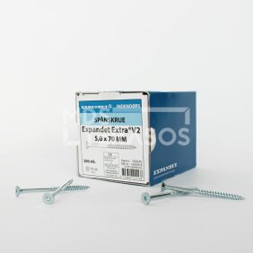 Tsingitud Expandet puidukruvid 5x70 mm 200 tk