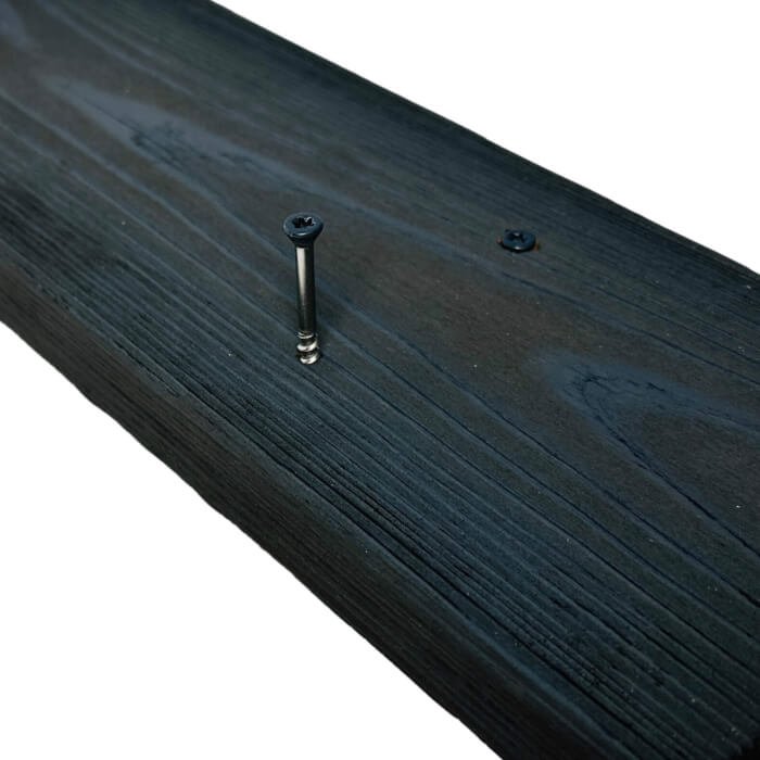 Puidukruvi A2 värvitud peaga, 4,3 x 45 mm antratsiit (Roostevaba) - Image 6
