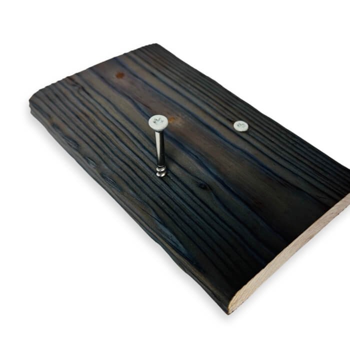 Puidukruvi A2 värvitud peaga, 4,3 x 45 mm helehall (roostevaba teras) - Image 6