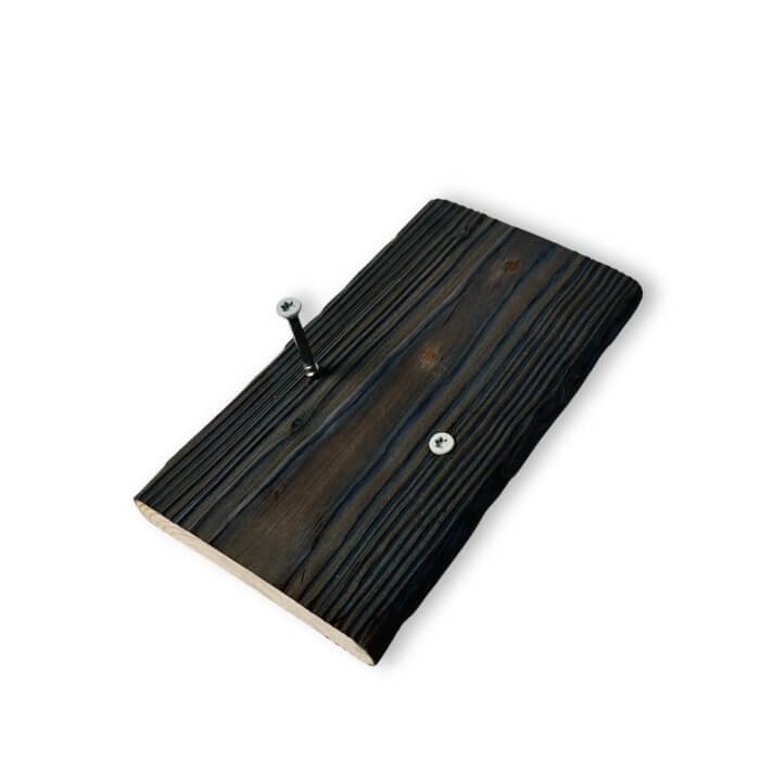 Puidukruvi A2 värvitud peaga, 4,3 x 45 mm helehall (roostevaba teras) - Image 5