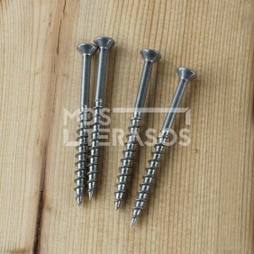 Roostevabast terasest Expandet terrasikruvid A4 4,3×56 mm 200 tk