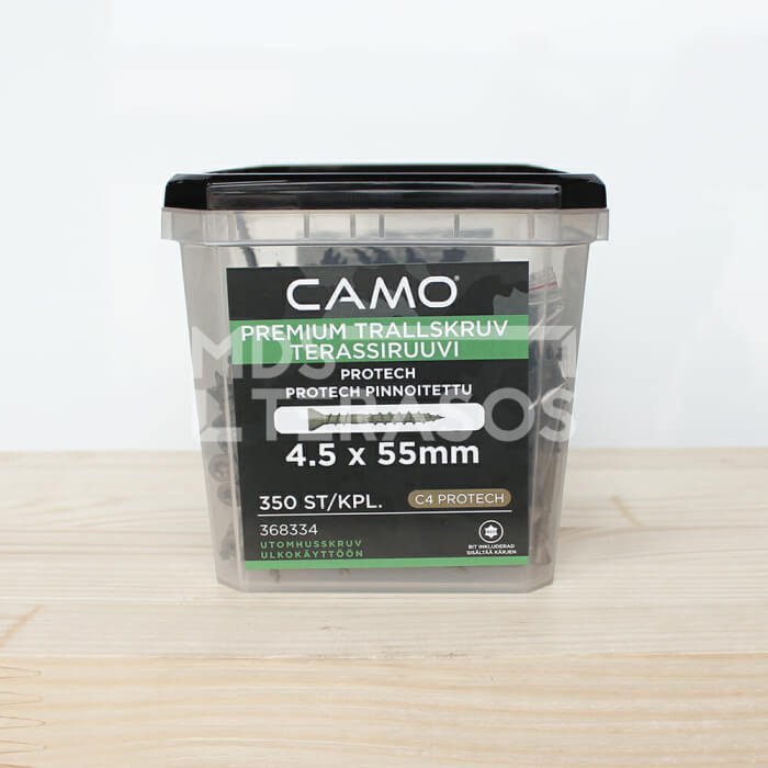 CAMO Premium puidukruvid 4,5x55 mm 350 tk. - Image 1