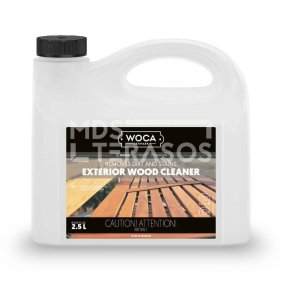 Puhastusaine puidule Woca Exterior wood cleaner 2,5 l