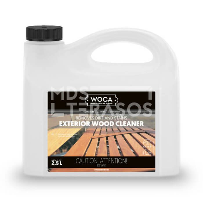 Puhastusaine puidule Woca Exterior wood cleaner 2,5 l - Image 5