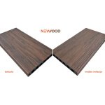 Newood WPC plaat Forest Brown 22x140x3600 kahepoolne harjatud/puidu imitatsioon - Image 9