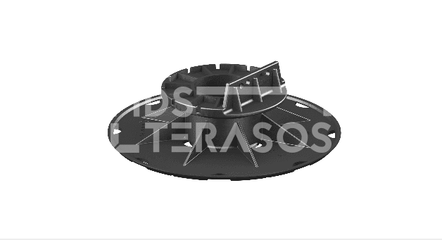 Pjedestalas Terrassipjedestaal SB2 35-50 mm - Image 1