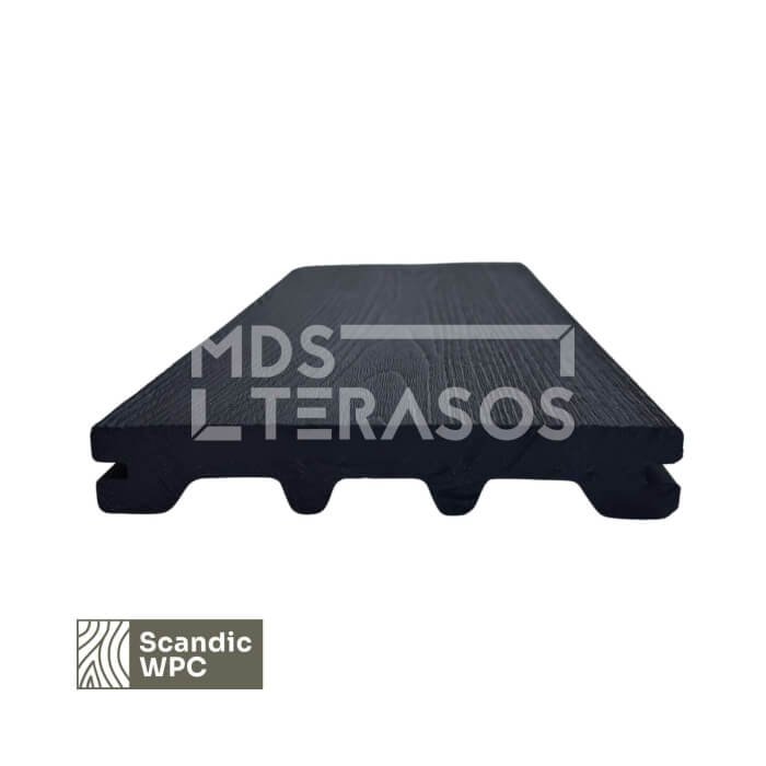 Scandic WPC terrassilaud antratsiit 24x146x4200 puiduimitatsioon - Image 3