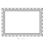 Spetsiaalne alumiiniumprofiil terrassile 40x60x6000x2, must - Image 2