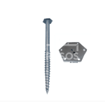 Kruvivundament M - 76X2050X3.5 M16 HEX-160mm