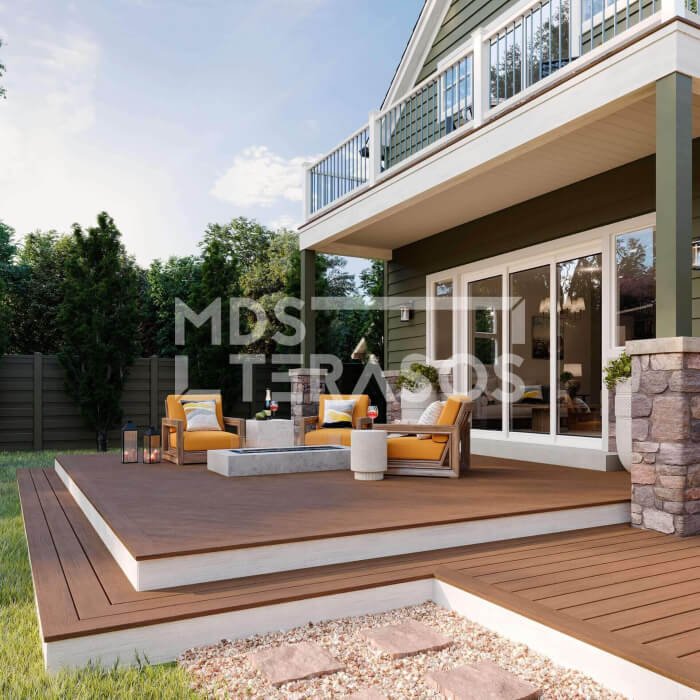 Trex Transcend Lineage WPC terrassilaud Jasper 24x140x4870 puiduimitatsioon - Image 2