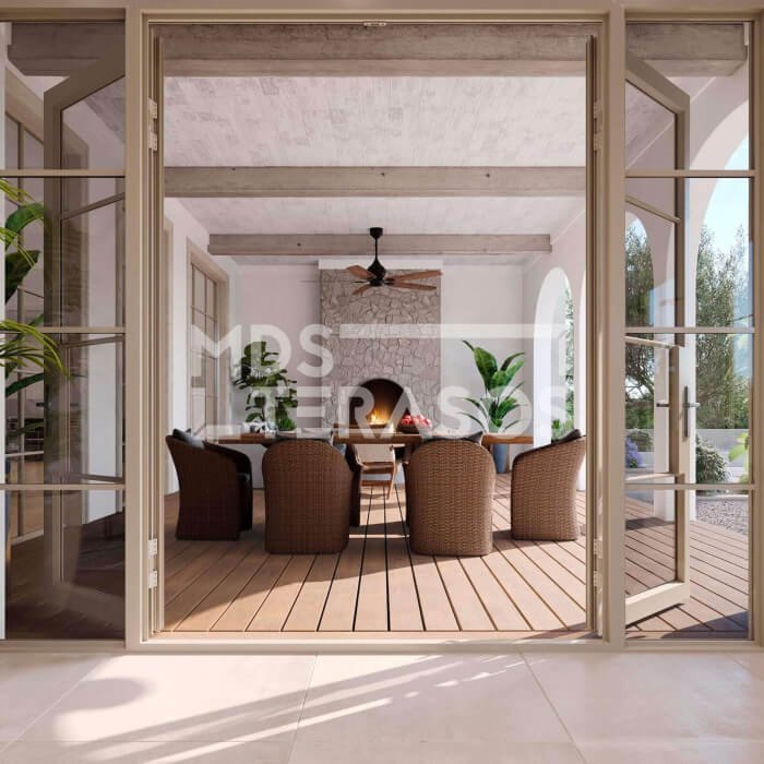 Trex Transcend Lineage WPC terrassilaud Carmel 24x140x6090 puiduimitatsioon - Image 4