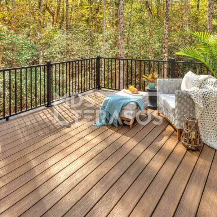 Trex Enhance Naturals WPC terrassilaud Toasted Sand 24x140x6090 puiduimitatsioon - Image 2