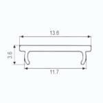 LED-valgustite profiilikate, L-6000, matt - Image 2
