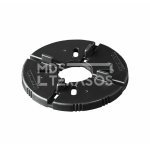 Kummist plaadipjedestaal 10 mm, vahed 4 mm