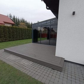 Scandic WPC Volcanic Grey terrass