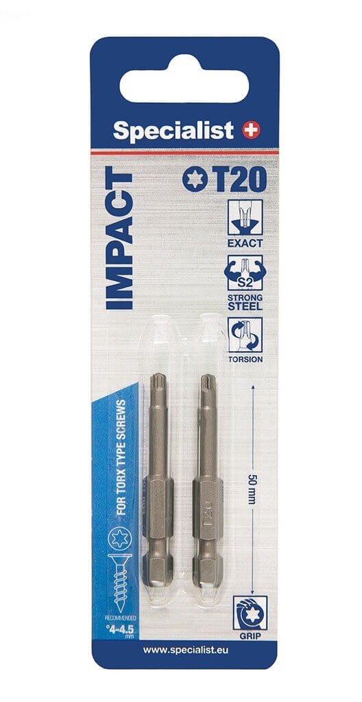 24-2-069-SPECIALIST-otsik- Otsik TX20x50, TORX GRIP, SPECIALIST - Image 1