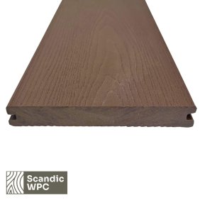 Scandic WPC Wood Brown värvi