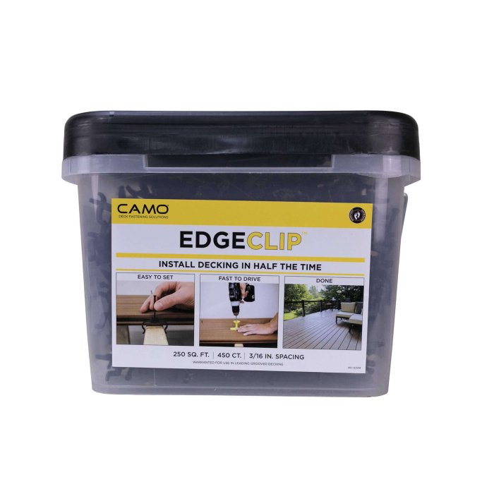 Laudade nähtamatu kinnitus CAMO EDGE CLIP 1 tk. - Image 3