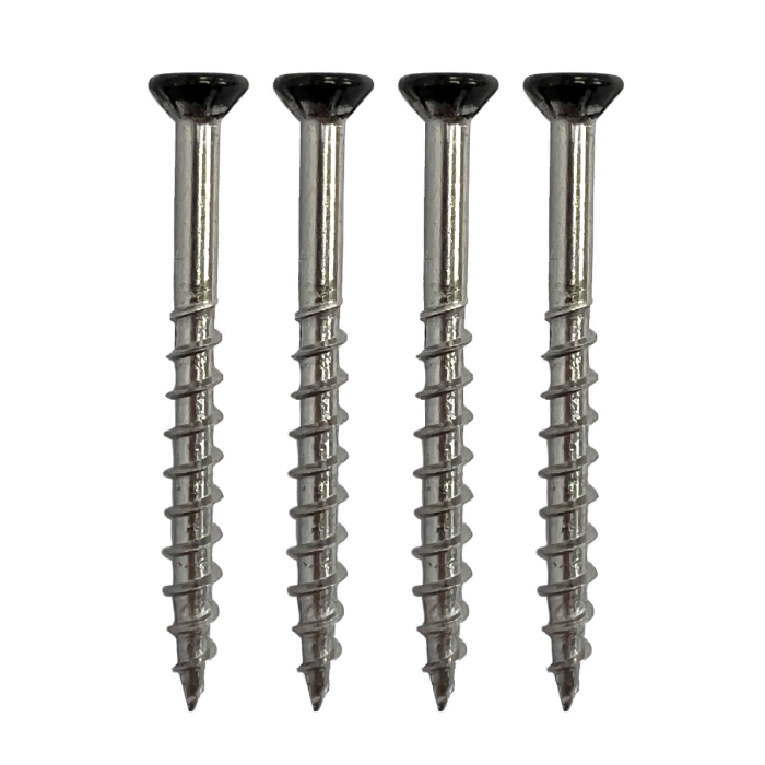 Fastshifter medsraigčiai fasadui 4,3×45 mm, juodi