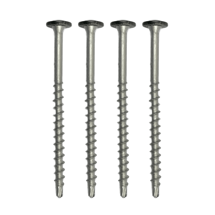 Fastshifter terrassikruvid laia peaga 4,5x65 mm, puurotsaga, SS410, 100 tk., 2 värvi - Image 2