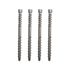 Fastshifter Invisible A4 peitkinnitusega terrassi kruvid 4,5x60 mm, T15, terrasside paigaldamiseks
