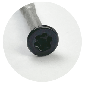 Fastshifter medsraigčiai SS410 4,8x65 mm, terasų montavimui