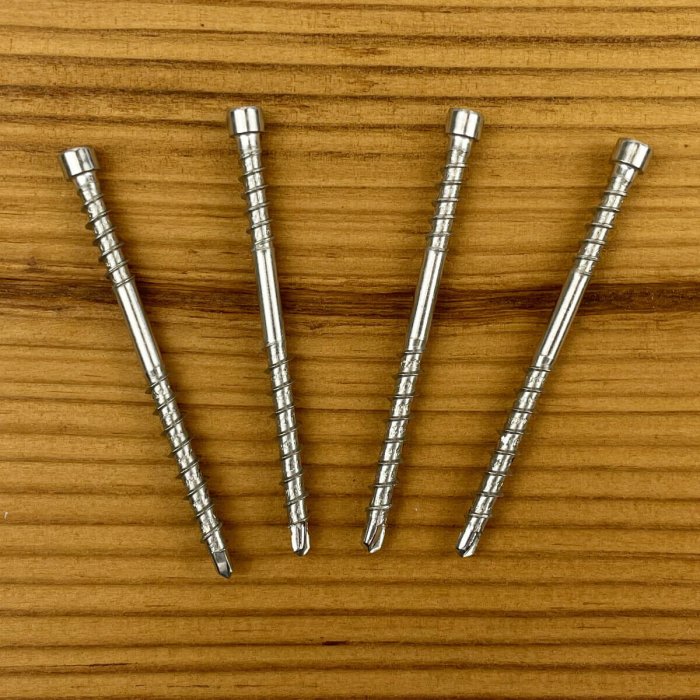Fastshifter Invisible A4 peitkinnitusega terrassi kruvid 4,5x60 mm, T15, terrasside paigaldamiseks