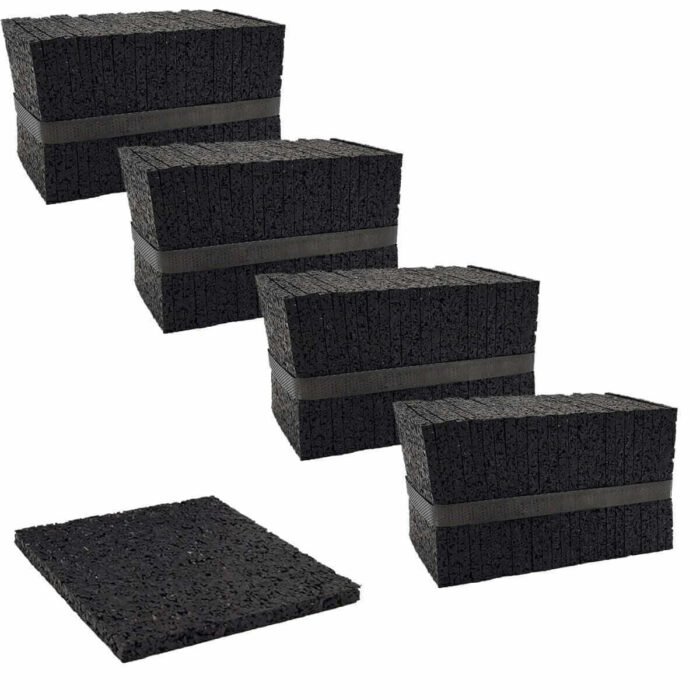 Kummist terrassialused 90x90x6, 25 tk. - Image 2