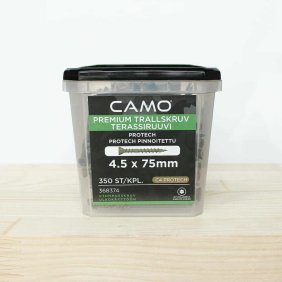 Tsinkitud CAMO puidukruvid Premium