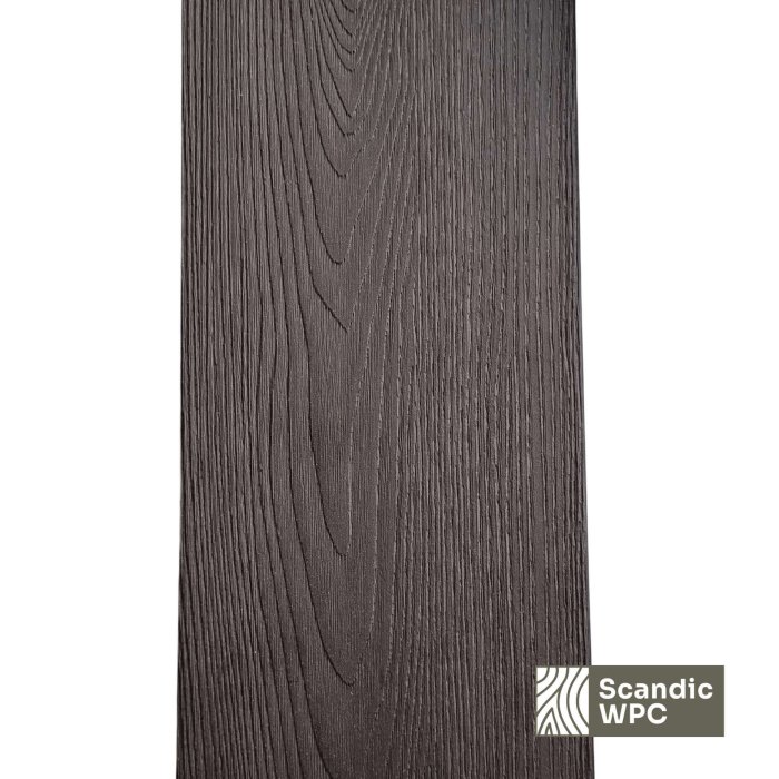 Scandic WPC terrassilaud Volcanic Grey 24x146x3600 puiduimitatsioon - Image 3
