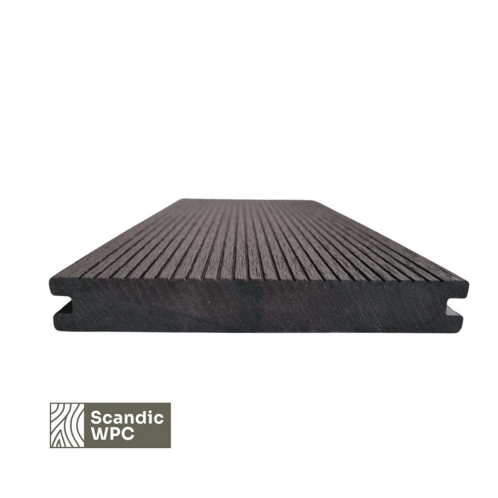 Scandic WPC terrassilaud Volcanic Grey värvi 20x140x4200 harjatud/sooniline täismassiivist - Image 6