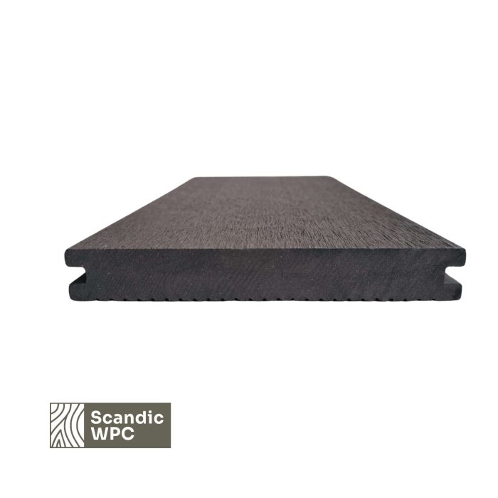 Scandic WPC terrassilaud Volcanic Grey värvi 20x140x4200 harjatud/sooniline täismassiivist - Image 5