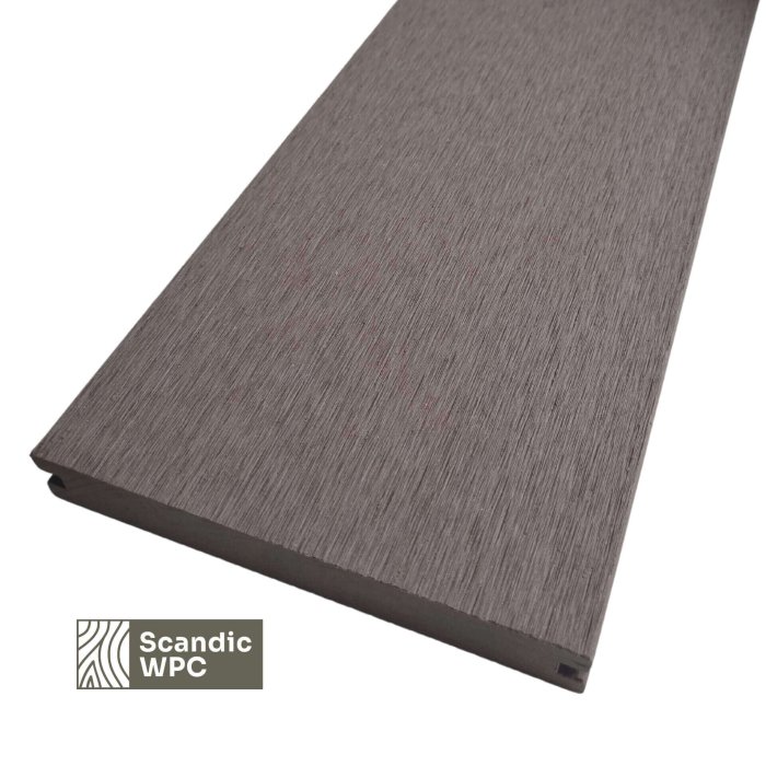 Scandic WPC terrassilaud Espresso värviline 20x140x3600 soonega/kammitud tahke südamik - Image 5