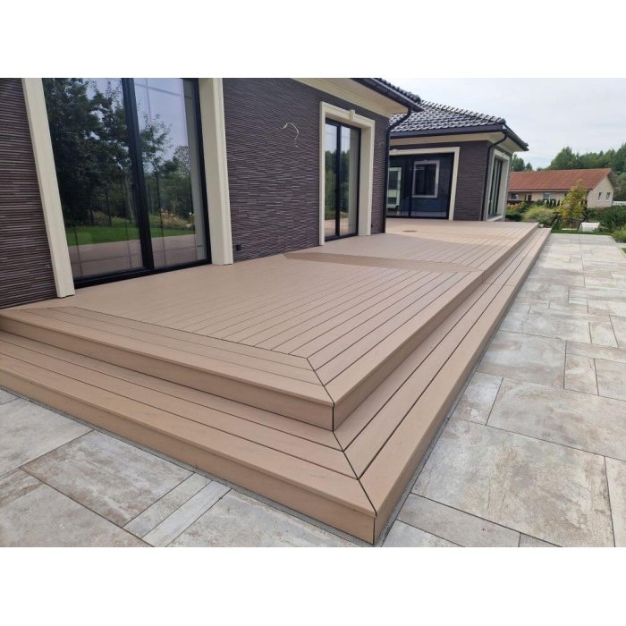 Trex Transcend Lineage WPC viimistluslaud Carmel 24x140x4870 puiduimitatsioon - Image 8