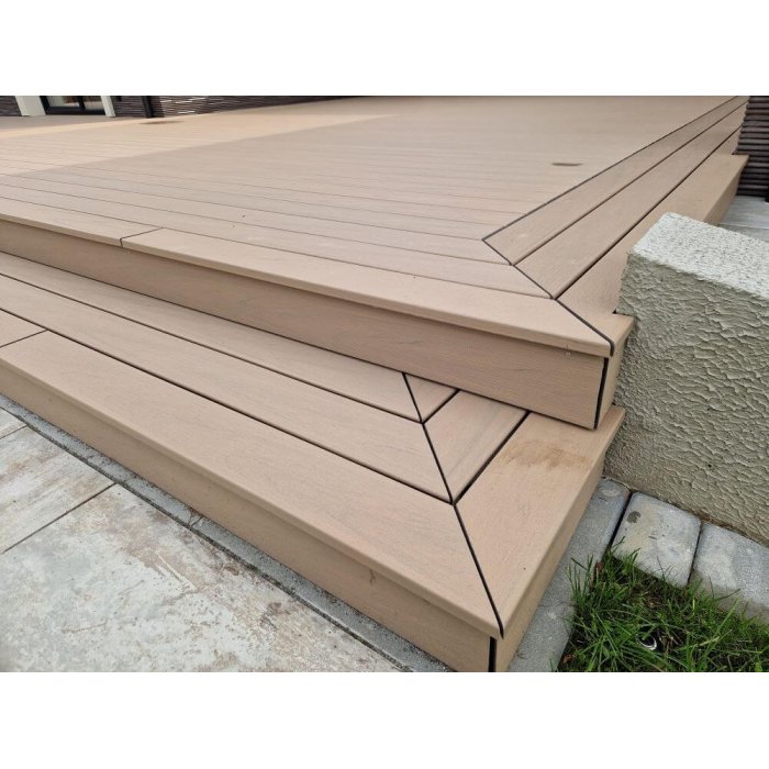 Trex Transcend Lineage WPC viimistluslaud Carmel 24x140x4870 puiduimitatsioon - Image 10