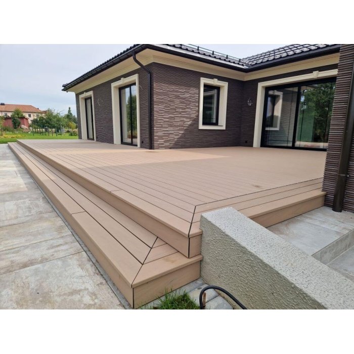 Trex Transcend Lineage WPC viimistluslaud Carmel 24x140x4870 puiduimitatsioon - Image 4