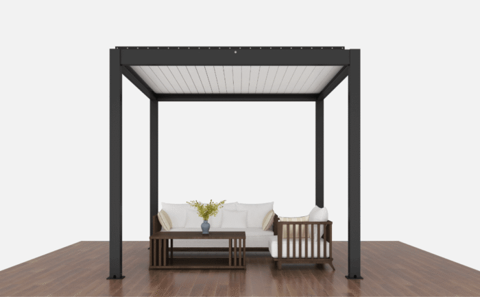 Pergola Nida 2904x3945 mm hall/valge - Image 2