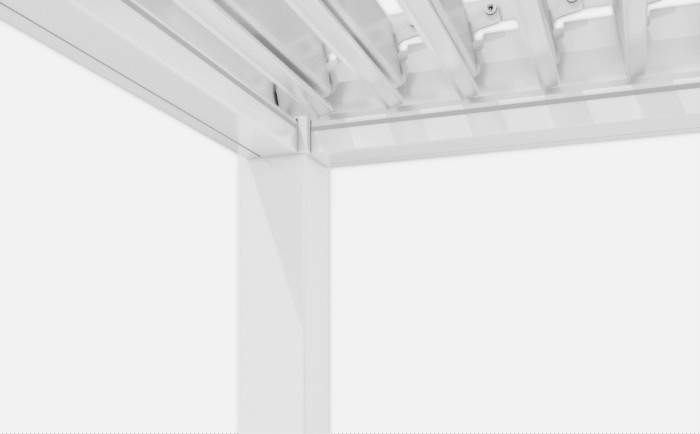 Pergola Nida 2904x3945 mm hall/valge - Image 7