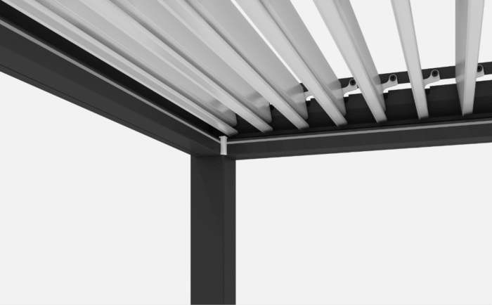 Pergola Nida 2904x3945 mm hall/valge - Image 6