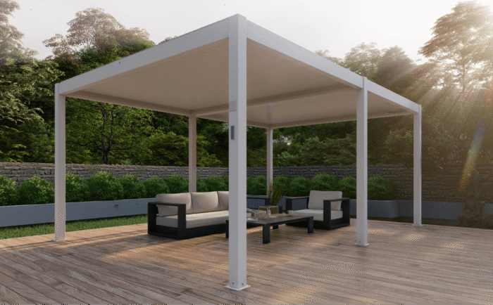Pergola Nida 5688x3945 mm hall/valge - Image 5