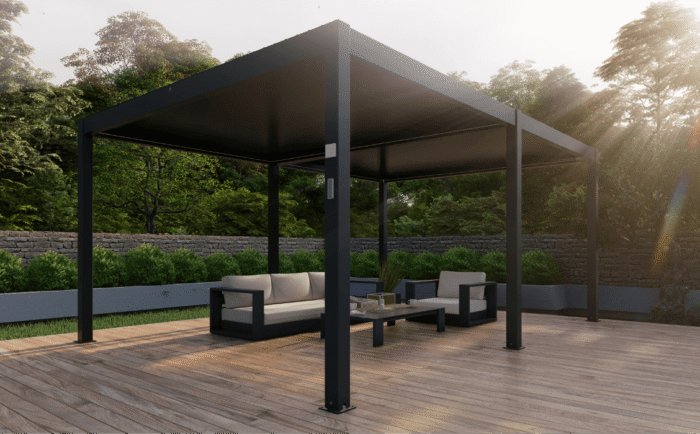 Pergola Nida 5688x3945 mm hall/valge - Image 14