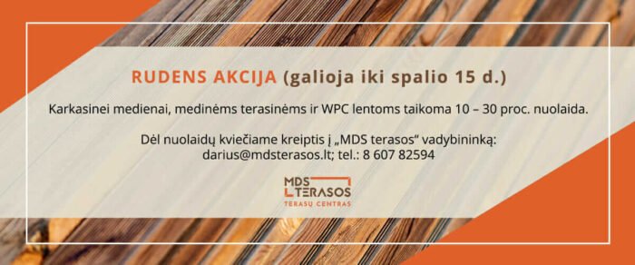 Termotöödeldud skandinaavia männi terrassilaud 26x118x5700 - Image 5